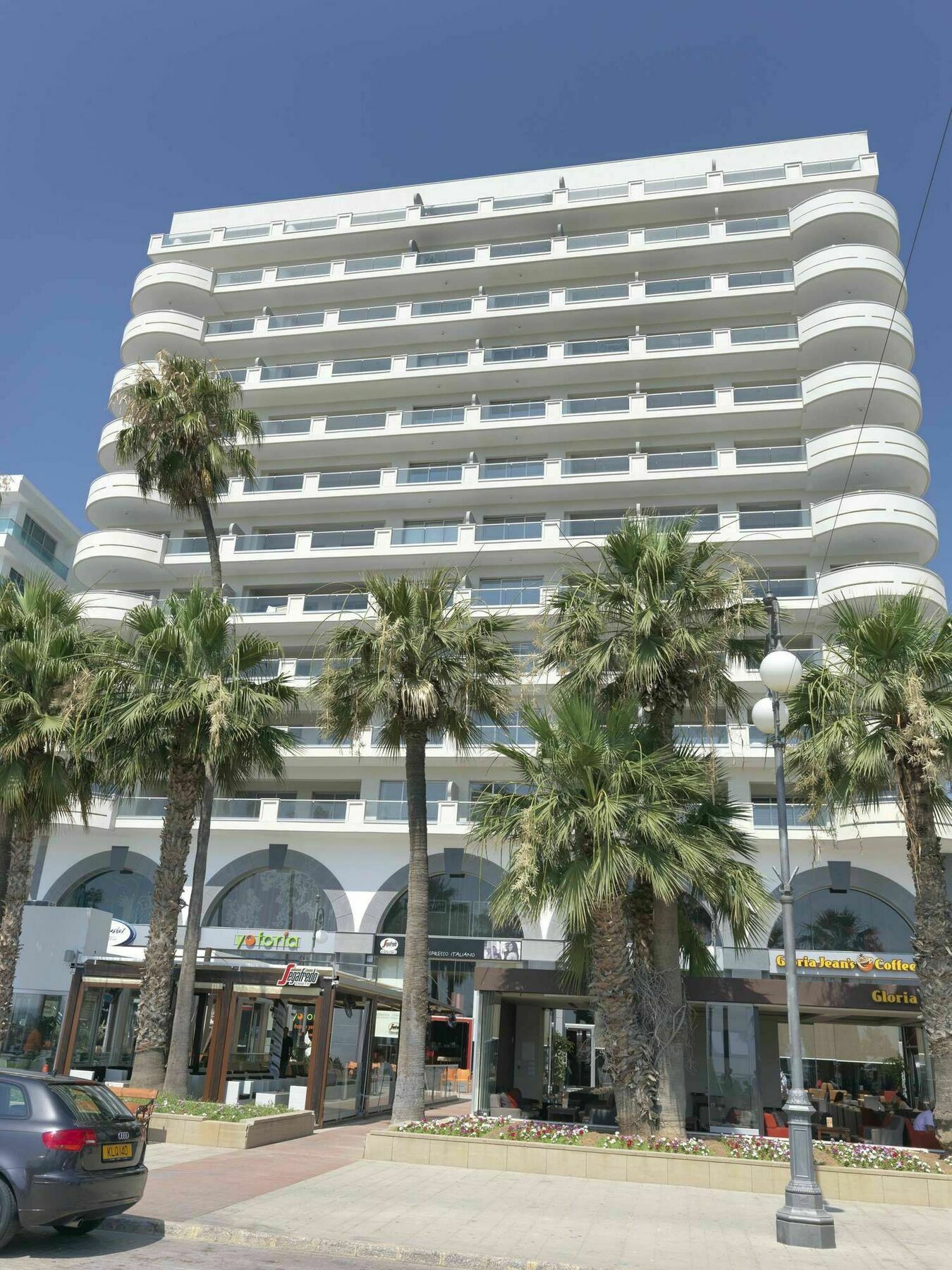 Finikoudes Luxury Apartments Larnaka Exterior foto